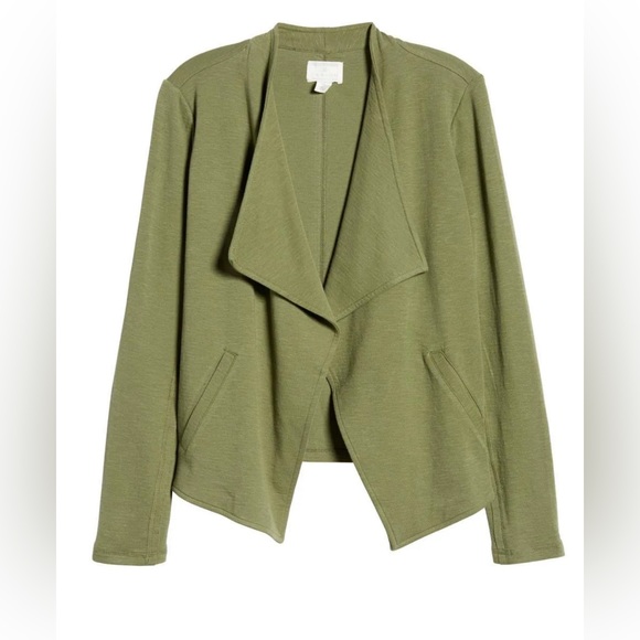 caslon(r) Utility Jacket in Green Sorrel , Size X-Small